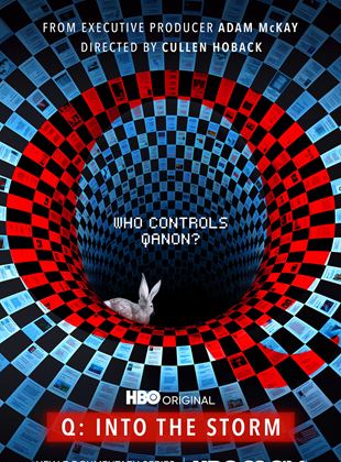 Affiche de la série Q: Into the storm (2021) de Cullen Hoback. Voir Q: Into the storm en streaming / torrent sur meilleurs-films.fr