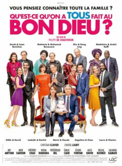 Affiche du film Qu’est-ce qu’on a tous fait au Bon Dieu ? (2021) de Philippe de Chauveron.