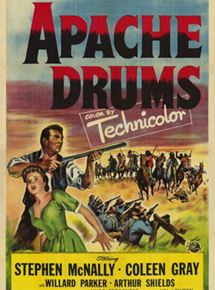 Affiche du film Quand les tambours s’arreteront (1951) de Hugo Fregonese. Voir Quand les tambours s’arreteront en streaming / torrent sur meilleurs-films.fr