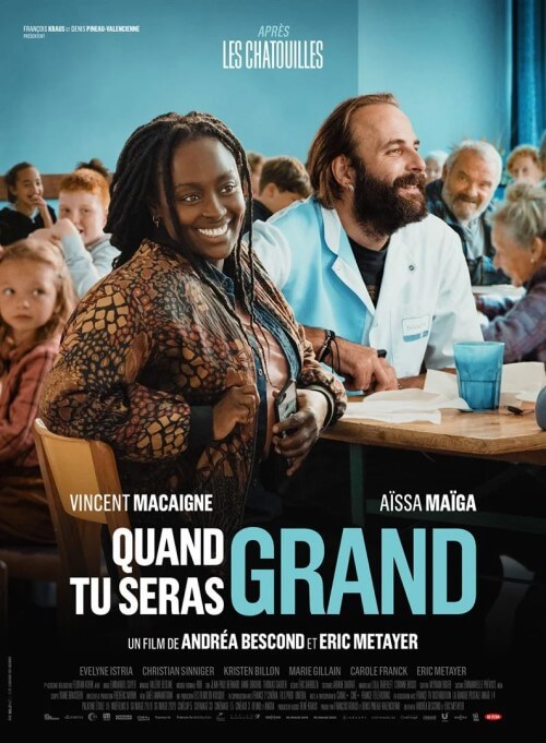 Affiche du film Quand tu seras grand (2023) de Andréa Bescond. Voir Quand tu seras grand en streaming / torrent sur meilleurs-films.fr