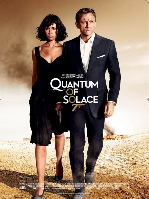 Affiche du film Quantum Of Solace (2008) de Marc Forster.