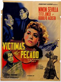 Affiche du film Quartier interdit (1951) de Emilio Fernandez. Voir Quartier interdit en streaming / torrent sur meilleurs-films.fr