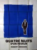 Affiche du film Quatre Nuits d’un rêveur (1972) de Robert Bresson. Voir Quatre Nuits d’un rêveur en streaming / torrent sur meilleurs-films.fr