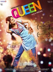 Affiche du film Queen (2013) de Vikas Bahl. Voir Queen en streaming / torrent sur meilleurs-films.fr