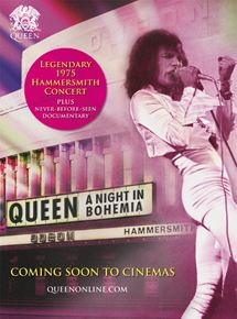 Affiche du film Queen – A Night in Bohemia (2016) de Brian May,Roger Taylor,. Voir Queen – A Night in Bohemia en streaming / torrent sur meilleurs-films.fr