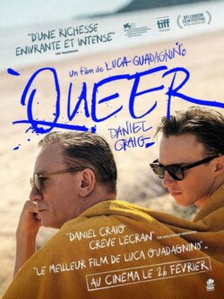 Affiche du film Queer (2025) de Luca Guadagnino.