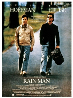 Affiche du film Rain Man (1988) de Barry Levinson.