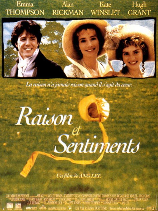 Affiche du film Raison et sentiments (1995) de Ang Lee. Voir Raison et sentiments en streaming / torrent sur meilleurs-films.fr