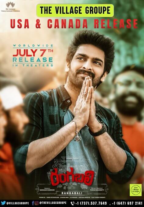 Affiche du film Rangabali (2023) de Pawan Basamsetti. Voir Rangabali en streaming / torrent sur meilleurs-films.fr