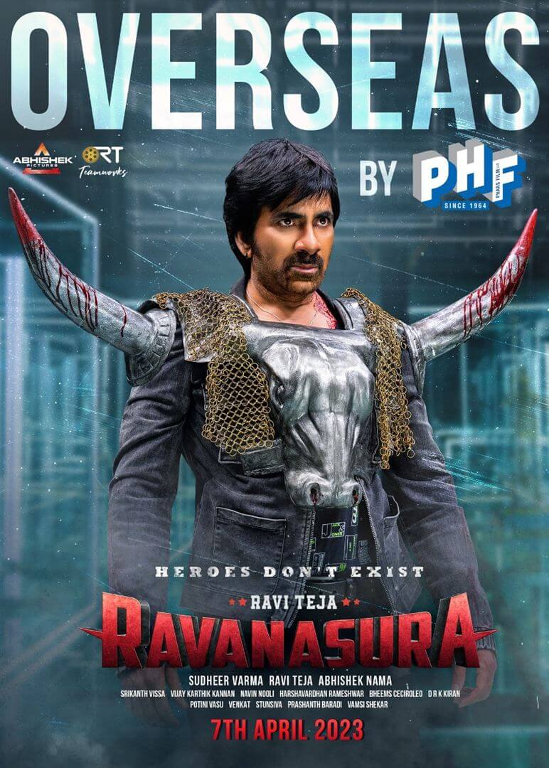 Affiche du film Ravanasura (2023) de Sudheer Varma. Voir Ravanasura en streaming / torrent sur meilleurs-films.fr