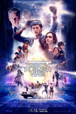 Affiche du film Ready Player One (2018) de Steven Spielberg.