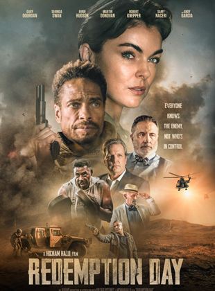 Affiche du film Redemption Day (2021) de Hicham Hajji. Voir Redemption Day en streaming / torrent sur meilleurs-films.fr