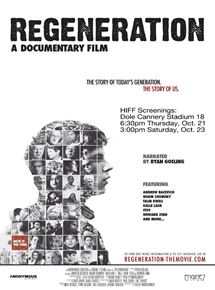 Affiche du film ReGeneration (2011) de Phillip Montgomery Affiche du film ReGeneration (2011) de Phillip Montgomery. Voir ReGeneration en streaming / torrent sur meilleurs-films.fr