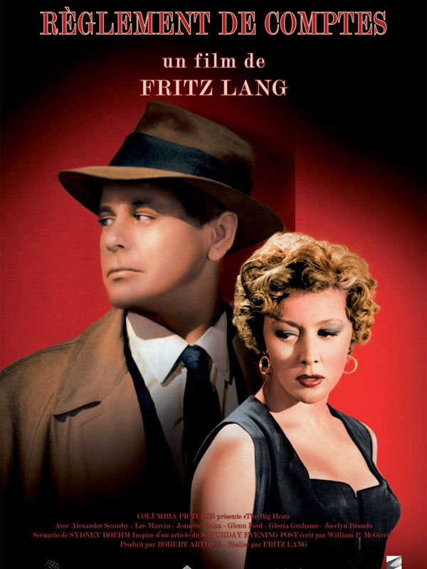 Affiche du film Règlement de comptes (1953) de Fritz Lang. Voir Règlement de comptes en streaming / torrent sur meilleurs-films.fr