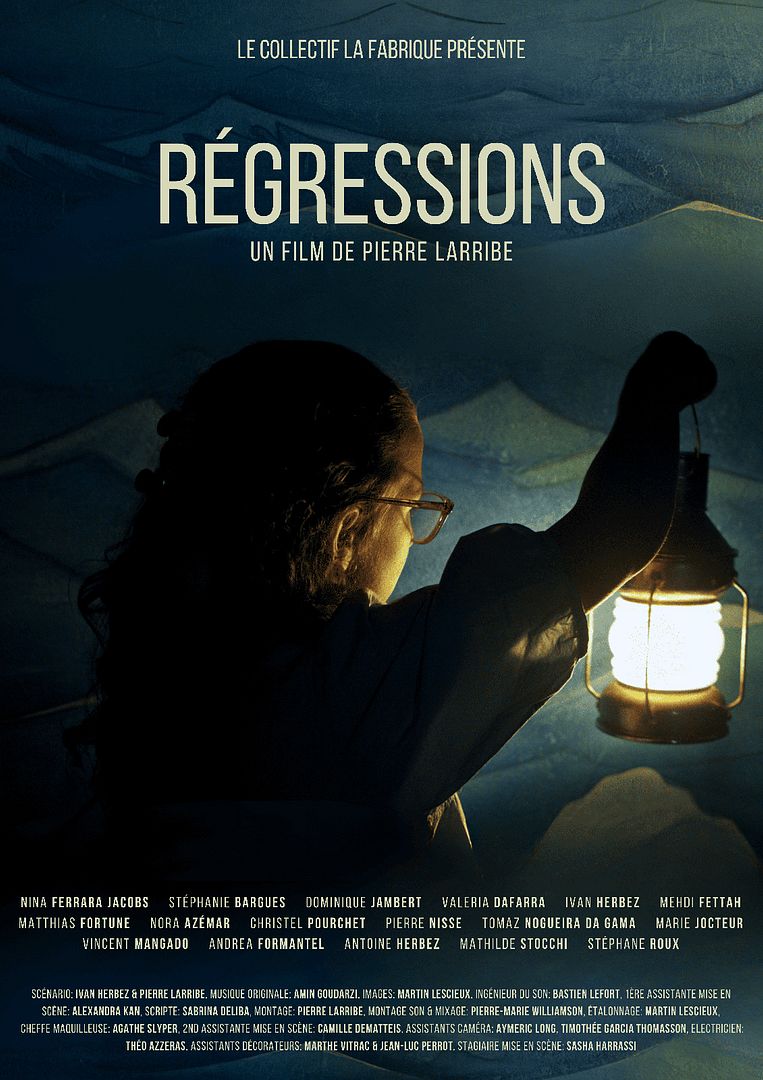 Affiche du court métrage Régressions (2025) de . Voir Régressions en streaming / torrent sur meilleurs-films.fr
