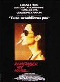 Affiche du film Remember My Name (1978) de Alan Rudolph Affiche du film Remember My Name (1978) de Alan Rudolph. Voir Remember My Name en streaming / torrent sur meilleurs-films.fr
