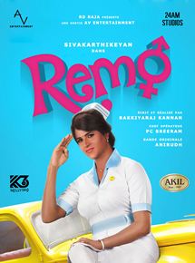 Affiche du film Remo (2016) de Bakkiyaraj Kannan. Voir Remo en streaming / torrent sur meilleurs-films.fr