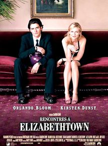 Affiche du film Rencontres à Elizabethtown (2005) de Cameron Crowe. Voir Rencontres à Elizabethtown en streaming / torrent sur meilleurs-films.fr