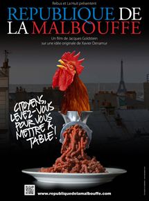 Affiche du film République de la malbouffe (2011) de Jacques Goldstein. Voir République de la malbouffe en streaming / torrent sur meilleurs-films.fr