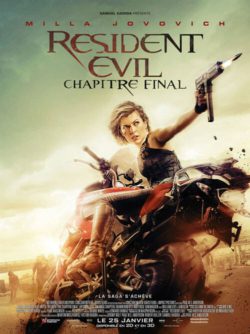 Affiche du film Resident Evil : Chapitre Final (2017) de Paul W.S. Anderson.