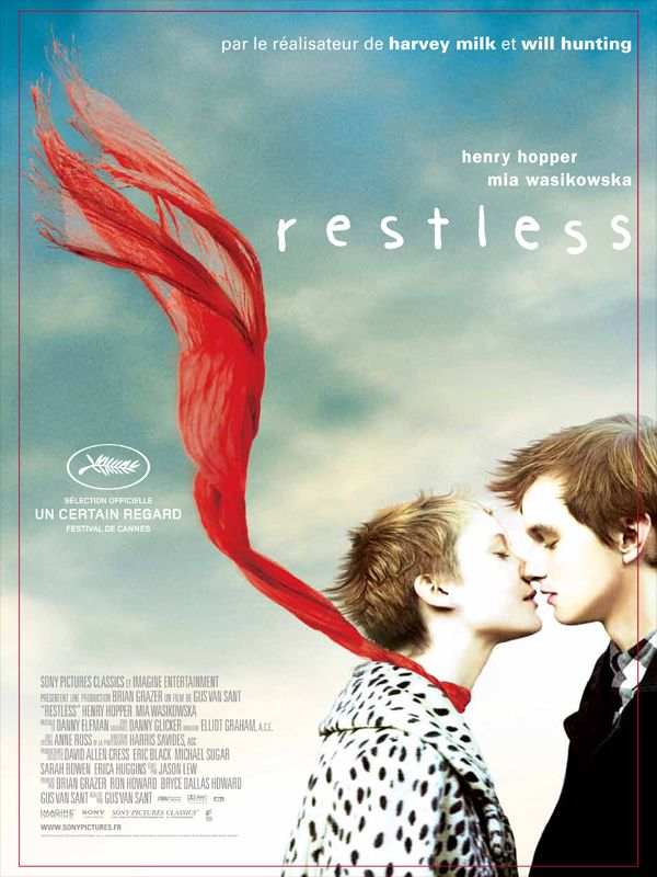 Affiche du film Restless (2011) de Gus Van Sant Affiche du film Restless (2011) de Gus Van Sant. Voir Restless en streaming / torrent sur meilleurs-films.fr