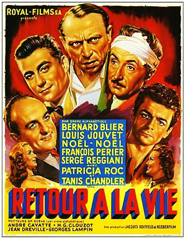 Affiche du film Retour à la vie (1949) de André Cayatte Affiche du film Retour à la vie (1949) de André Cayatte. Voir Retour à la vie en streaming / torrent sur meilleurs-films.fr