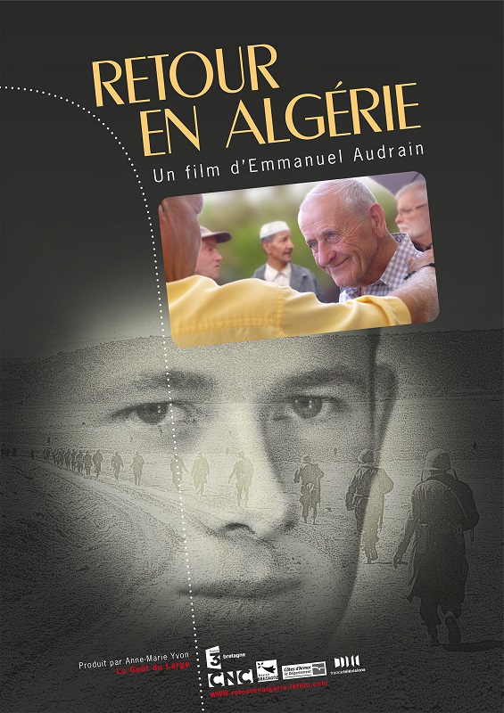 Affiche du court métrage Retour en Algérie (2012) de Emmanuel Audrain. Voir Retour en Algérie en streaming / torrent sur meilleurs-films.fr