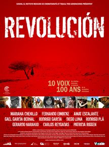 Affiche du film Revolución (2010) de Mariana Chenillo,Patricia Riggen,Fernando Eimbcke. Voir Revolución en streaming / torrent sur meilleurs-films.fr