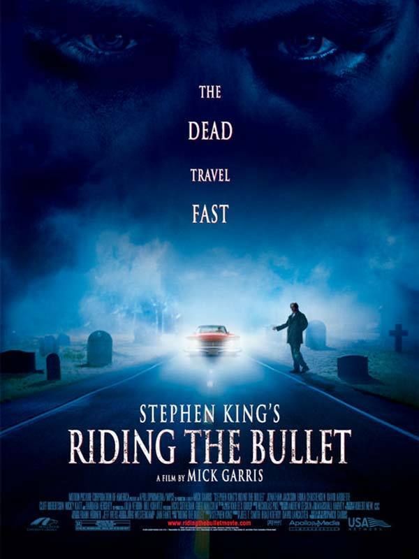 Affiche du film Riding the Bullet (2004) de Mick Garris Affiche du film Riding the Bullet (2004) de Mick Garris. Voir Riding the Bullet en streaming / torrent sur meilleurs-films.fr