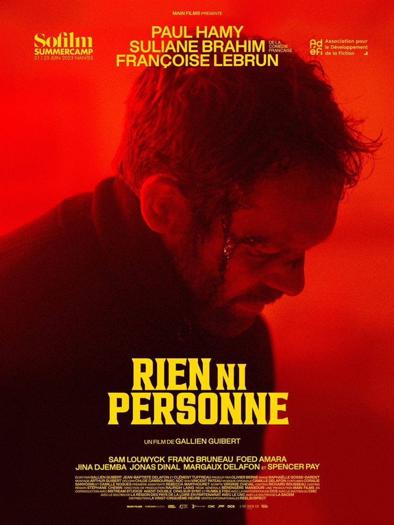 Affiche du film Rien ni personne (2024) de Gallien Guibert. Voir Rien ni personne en streaming / torrent sur meilleurs-films.fr
