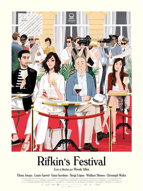 Affiche du film Rifkin’s Festival (2022) de Woody Allen. Voir Rifkin’s Festival en streaming / torrent sur meilleurs-films.fr