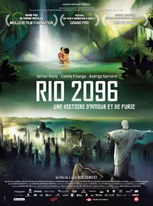 Affiche du film Rio 2096 : Une histoire d’amour et de furie (2013) de Luiz Bolognesi. Voir Rio 2096 : Une histoire d’amour et de furie en streaming / torrent sur meilleurs-films.fr