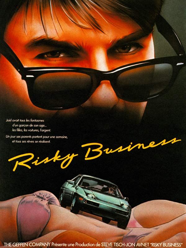 Affiche du film Risky Business (1983) de Paul Brickman. Voir Risky Business en streaming / torrent sur meilleurs-films.fr
