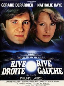 Affiche du film Rive droite, rive gauche (1984) de Philippe Labro. Voir Rive droite, rive gauche en streaming / torrent sur meilleurs-films.fr