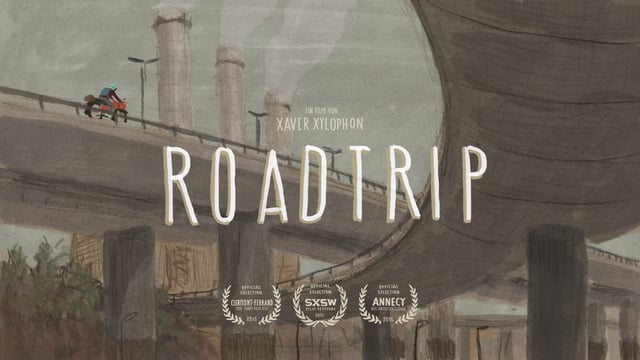 Affiche du court métrage Roadtrip (2015) de Xaver Böhm Affiche du court métrage Roadtrip (2015) de Xaver Böhm. Voir Roadtrip en streaming / torrent sur meilleurs-films.fr