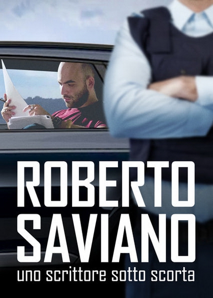 Affiche du court métrage Roberto Saviano : Un écrivain sous escorte (2016) de Pif. Voir Roberto Saviano : Un écrivain sous escorte en streaming / torrent sur meilleurs-films.fr