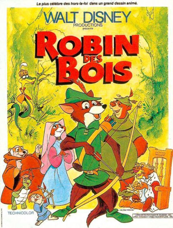Affiche du film Robin des Bois (1973) de Wolfgang Reitherman Affiche du film Robin des Bois (1973) de Wolfgang Reitherman. Voir Robin des Bois en streaming / torrent sur meilleurs-films.fr