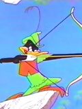 Affiche du court métrage Robin Hood Daffy (1958) de Chuck Jones. Voir Robin Hood Daffy en streaming / torrent sur meilleurs-films.fr