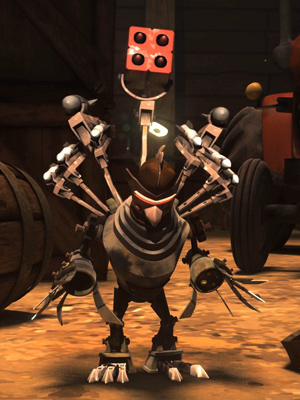 Affiche du court métrage Robocoq (2012) de David Sossah. Voir Robocoq en streaming / torrent sur meilleurs-films.fr