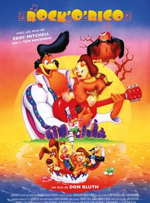 Affiche du film Rock-o-Rico (1991) de Don Bluth,Dan Kuenster,. Voir Rock-o-Rico en streaming / torrent sur meilleurs-films.fr