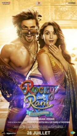 Affiche du film Rocky Aur Rani Kii Prem Kahaani (2023) de Karan Johar.