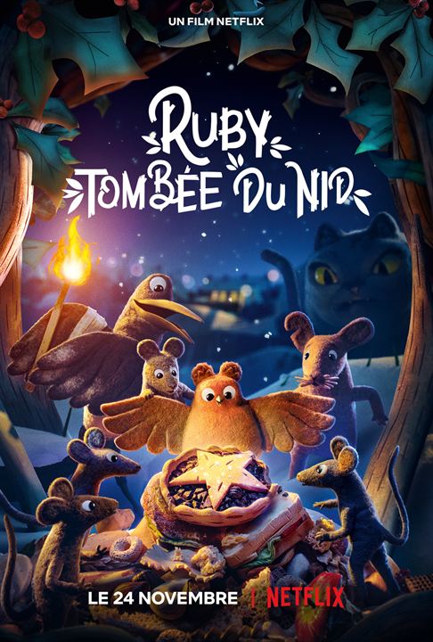 Affiche du court métrage Ruby tombée du nid (2021) de Dan Ojari. Voir Ruby tombée du nid en streaming / torrent sur meilleurs-films.fr