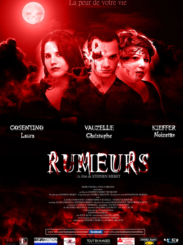 Affiche du court métrage Rumeurs (2010) de Stephen Meret Affiche du court métrage Rumeurs (2010) de Stephen Meret. Voir Rumeurs en streaming / torrent sur meilleurs-films.fr