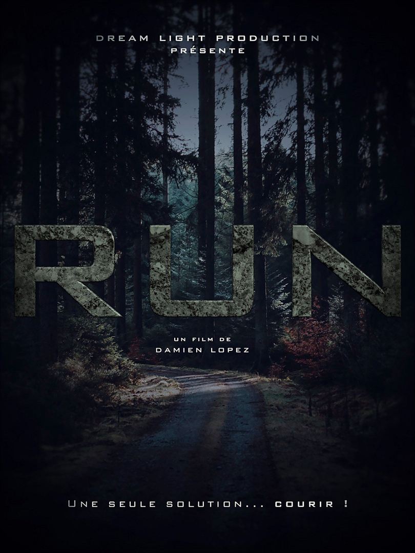 Affiche du court métrage Run (2021) de Damien Lopez. Voir Run en streaming / torrent sur meilleurs-films.fr