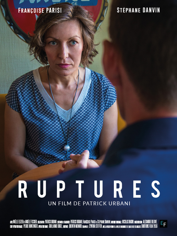 Affiche du court métrage Ruptures (2016) de Françoise Parisi. Voir Ruptures en streaming / torrent sur meilleurs-films.fr