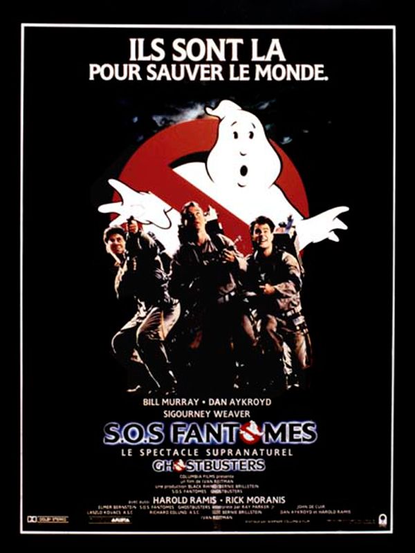 Affiche du film S.O.S. Fantômes (1984) de Ivan Reitman Affiche du film S.O.S. Fantômes (1984) de Ivan Reitman. Voir S.O.S. Fantômes en streaming / torrent sur meilleurs-films.fr