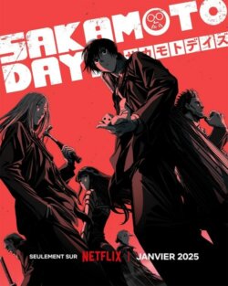 Affiche de la série Sakamoto Days (2025) de Masaki Watanabe.