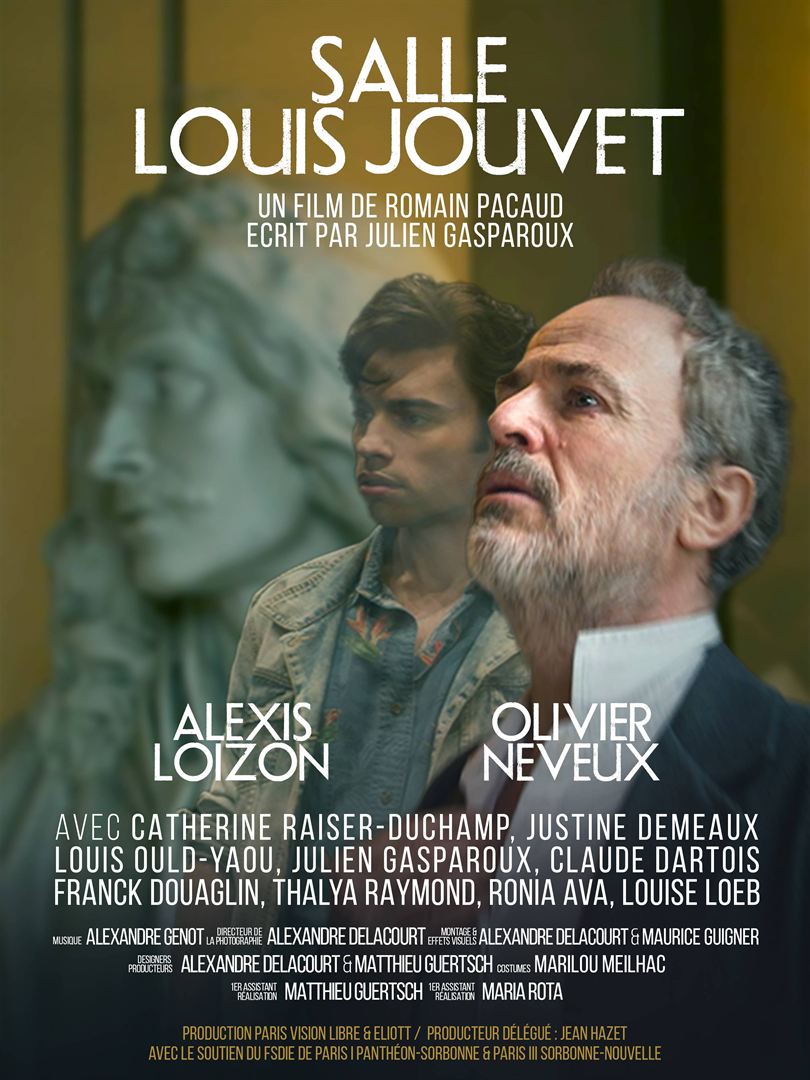 Affiche du court métrage Salle Louis Jouvet (2022) de Romain Pacaud. Voir Salle Louis Jouvet en streaming / torrent sur meilleurs-films.fr