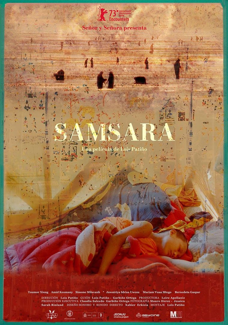 Affiche du film Samsara (2023) de Lois Patiño. Voir Samsara en streaming / torrent sur meilleurs-films.fr