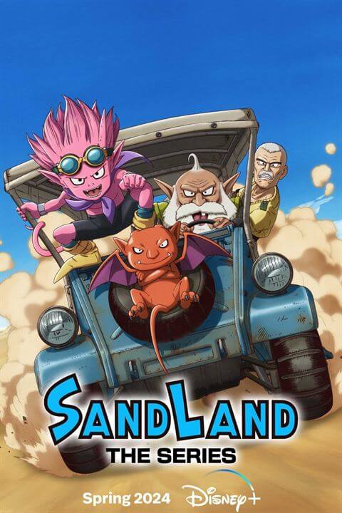Affiche de la série SAND LAND : LA SÉRIE (2024) de Affiche de la série SAND LAND : LA SÉRIE (2024) de . Voir SAND LAND : LA SÉRIE en streaming / torrent sur meilleurs-films.fr